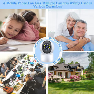 高画質5MP Carecam Pro 動体検知ベビーモニター 360度ホームセキュリティCCTV PTZカメラ WiFi - Product Image 3