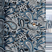 Bloc-notes vintage A6 à motif Paisley pour la planification financière et la gestion du budget – Cadeau avec pages pliées pour l'enregistrement des transactions