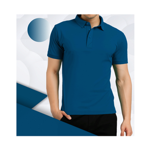 Camiseta Deportiva Casual de Poliéster Dry Fit para Hombre, 200 GSM, Cuello Redondo, Tejido Suave y Duradero, Ajuste Cómodo, Perfecta para Gimnasio y Deportes - Product Image 5