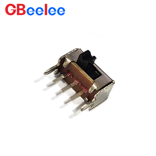 BL-BD-SK-12D02 BeeLee Low Profile DIP 2p3t Smart Slide Switch 50V 0.3A RoHS Certified