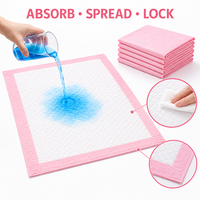 Vente en gros usine de tapis d'apprentissage jetables pour chiens, avec noyau en pâte absorbante profonde et film imperméable, pour l'entretien des animaux domestiques en intérieur