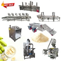 Machine de séchage de plantain de vente directe d'usine ligne de production automatique de farine de banane broyeur de poudre de plantain