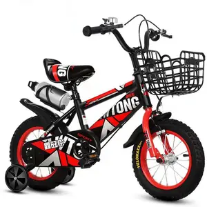 Fabrikası renkli spor bebek bisiklet toptan fiyat/en iyi pedalı bisiklet için 4 yaşında/çocuk çocuk bisikleti çelik çerçeve V fren