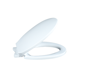 Siège de toilette de remplacement blanc brillant avec matériel de montage facile et forme ergonomique pour la plupart des cuvettes de toilettes standard - Product Image 6
