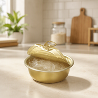 731 #   Boîte en aluminium réutilisable de 80 ml, de qualité alimentaire, pour emballage de nourriture pour oiseaux, porridge d'ormeaux, soupes, sauces et aliments pour animaux de compagnie
