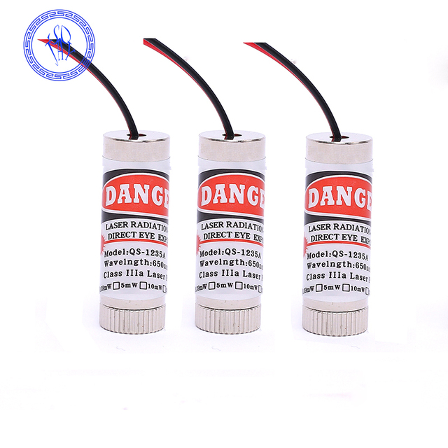 532nm Wavelength 30mW Green Laser Dot Module with Heatsink