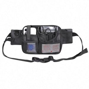 Modern Minimalist Custom logo Portable Organizer Medical Belt Nursing <b>Nurse</b> Pouch Waist <b>Bag</b> Fanny Pack - Product Image 1