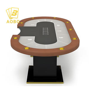 <span class=keywords><strong>Table</strong></span> de poker Texas Hold'em moderne de haute qualité, standard casino, durable, avec plusieurs options de couleurs - Product Image 5
