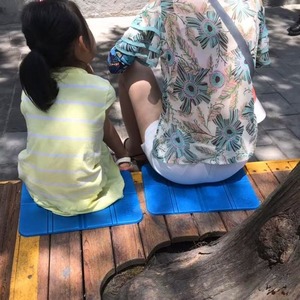 Portable Outdoor Folding Seat Cushion 38x28cm Foam Anti Slip Moisture Proof Mat For Camping Picnic Barbecue - Product Image 1