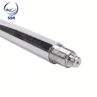 Sensor Tekanan Piezoelektrik SSR Hole, Akselerometer Frekuensi-Pass, Rentang 12VDC-28VDC, Output Tegangan Respon Dinamis 200kHz