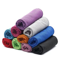 FF3760 Microfibre Yoga Running Fitness Workout Sport Gym Serviette Camping Randonnée Doux Respirant Glace Refroidissement Serviette
