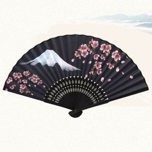 BSBH Customized Japanese Hand Fan for Women Carved Traditional Angel Decoration for Parties or Weddings Souvenir <b>Gift</b> - Product Image 4
