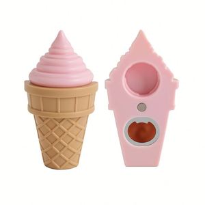Décapsuleur magnétique créatif en plastique, motif crème glacée, dessin animé mignon, objet décoratif 3D pour réfrigérateur, décapsuleur torsadé - Product Image 2