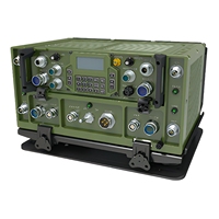 Radio tactique militaire à double bande VHF UHF 30~512 MHz à saut de fréquence, longue portée, définie par logiciel