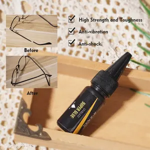 Kostenlose Probe 10ML Strong Instant Glue 502 Super Glue Adhesive für Metall Kunststoff Holzglas