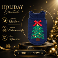 Manteau de Noël pour animaux de compagnie en polyester, sweat à capuche mignon pour chien et chat, veste pour chiot et chaton pour l'automne et l'hiver