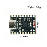 ESP32-H2 Papan Pengembangan Super Mini Mikrokontroler Papan Inti Pengontrol Pembelajaran Pemrograman