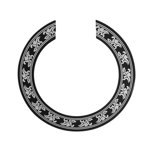 Autocollant de remplacement <span class=keywords><strong>pour</strong></span> <span class=keywords><strong>rosace</strong></span> de <span class=keywords><strong>guitare</strong></span> folk, cercle décoratif <span class=keywords><strong>pour</strong></span> trou sonore, accessoire <span class=keywords><strong>pour</strong></span> guitares de 40-41 pouces - Product Image 5