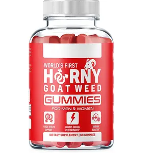 Natural Man Energy Support Horny Goat Weed Gummies l-arginine Maca Gummies Horny Goat Weed Gummy