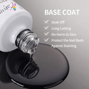 Super Shine Mẫu Miễn Phí Nhãn Hiệu Riêng 1Kg Uv Gel Nail Polish Cơ Sở Coat - Product Image 3