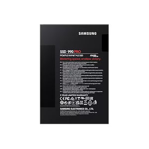 SAMSUNG 990 PRO NVMe M.<span class=keywords><strong>2</strong></span> PCIe 4,0 1TB SSD - Product Image 5