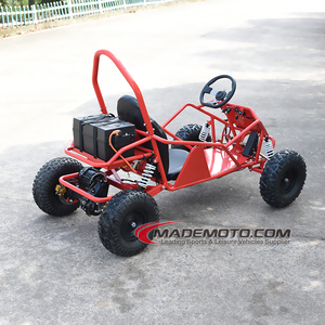 Aprobado por CE Buggy Mini Karting Car Karts <span class=keywords><strong>Aosom</strong></span> 24V 7,5 Mph Go Kart eléctrico con asiento ajustable - Product Image 6