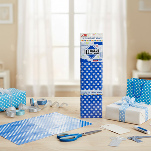 20x26 Inch Hot Blue <b>Tissue</b> <b>Paper</b> Craft 10-PC Pack 72PCS/CS - Product Image 3