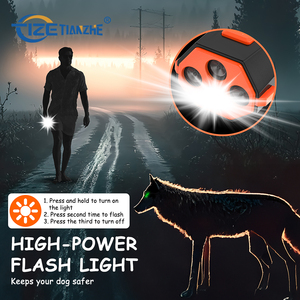 Ahuyentador de perros ultrasónico con luz LED Antiladridos potente para exteriores TIZE para entrenamiento - Product Image 3