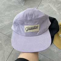 Nueva moda PANA personalizada 5 paneles campamento sombrero y gorra con bordado