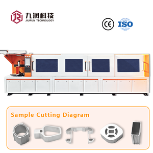 Système CNC à tête unique et à <span class=keywords><strong>angle</strong></span> <span class=keywords><strong>variable</strong></span>, servomoteur de qualité supérieure, pour machine de découpe de profilés en aluminium et d'extrusion métallique - Product Image 4