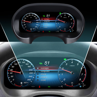 Panel de Instrumentos LCD de 10.25 Pulgadas para Mercedes Vito 2016-2023, Clúster Digital, Velocímetro Digital, Pantalla de Velocímetro Digital