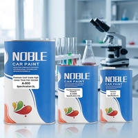 Kit de vernis transparent 2K de qualité supérieure standard avec durcisseur et diluant pour la rénovation automobile