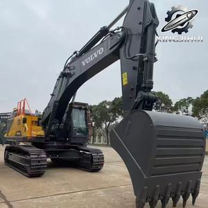 Excavatrice d'occasion Volvo EC500 de 50 tonnes, marque suédoise originale, grande excavatrice sur chenilles de taille moyenne, provenant de Suède, de seconde main - Product Image 1