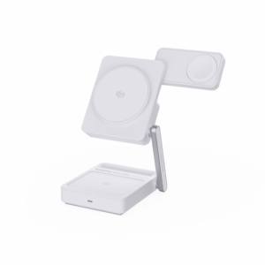 แท่น<span class=keywords><strong>ชาร์จ</strong></span>ไร้สายแม่เหล็ก Powerqi รุ่นใหม่ล่าสุด พร้อมพอร์ต Type-C รองรับการชาร์จเร็ว 15W สำหรับโทรศัพท์มือถือ <span class=keywords><strong>iPhone</strong></span> <span class=keywords><strong>12</strong></span>/13/14/15/16/17 - Product Image 5