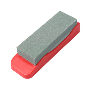 Afilador de cuchillos de corindón marrón de doble cara multifuncional, cuchillo de cocina de acero inoxidable para el hogar, varilla de afilado, artículos diversos - Product Image 5