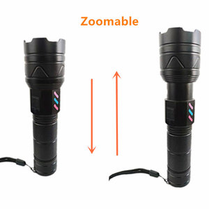 <span class=keywords><strong>Lampe</strong></span> <span class=keywords><strong>torche</strong></span> tactique 4 en <span class=keywords><strong>1</strong></span> Zoom Multicolore IP65 Étanche Aluminium 1500 Lumens pour Voyages en plein air Randonnée Camping Chasse - Product Image 3
