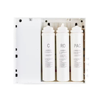 Purificador de Agua RO de 100 GPD para Debajo del Fregadero, Fácil Instalación, Diseño Compacto de 4 Etapas, Ósmosis Inversa, Filtración de Agua Doméstica