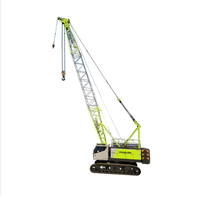 Grue à flèche articulée sur chenilles fiable ZCC550V 55T 209tm pour travaux de génie civil et levage de charges lourdes