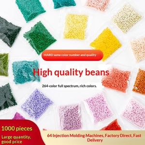 Perles Fusion Complètes – Pack Supplémentaire 2,6 mm 1000 Pièces – Emballage en Sac Filet – Perles Perler Hama DIY – Vente en Gros - Product Image 2