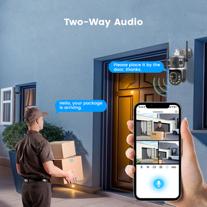 <span class=keywords><strong>Telecamera</strong></span> di Sicurezza Wireless ad <span class=keywords><strong>Alta</strong></span> <span class=keywords><strong>Definizione</strong></span> con Tracciamento Automatico 50X, 3 Lenti, 12MP CMOS, Visione Notturna a Colori, <span class=keywords><strong>Telecamera</strong></span> PTZ WiFi per Esterni - Product Image 6