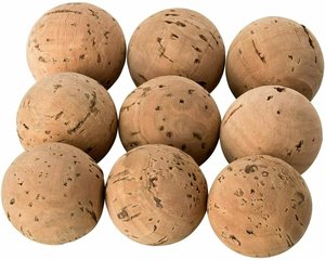 LEECORK Perles flottantes de pêche en liège Boules de liège de pêche à la carpe pour les appâts Pop Up B oilies - Product Image 3