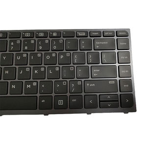 Clavier d'ordinateur portable HK-HHT pour HP <span class=keywords><strong>ZBook</strong></span> <span class=keywords><strong>Studio</strong></span> G3 <span class=keywords><strong>G4</strong></span> US rétroéclairé, clavier de station de travail mobile - Product Image 4
