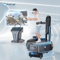 Plateforme de réalité virtuelle pour parc d'attractions, Kat Walk Mini, simulateur de tapis roulant VR 9D à 360 degrés