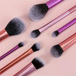 <span class=keywords><strong>Kit</strong></span> de 8 pinceaux de <span class=keywords><strong>maquillage</strong></span> professionnels pour le visage et les yeux, pinceaux cosmétiques pour fond de teint, anticernes, poudre - Product Image 4