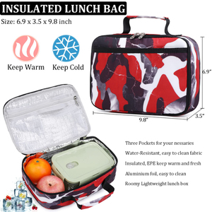 Mochilas más frescas Rojas, bolsa de almuerzo para niños, <span class=keywords><strong>mochila</strong></span> para niños con forma de lata, Bolsa Escolar para jardín de infantes y juego de fiambrera - Product Image 6