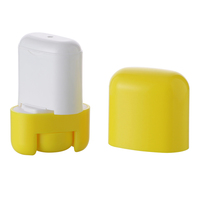 Vente chaude Ovale Rechargeable Solide 15g 35g 50g 75g Vide Déodorant Conteneur couleur personnalisée Bâton Déodorant Bâton Bouteille Emballage