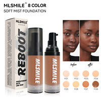 ODM/OEM Fond de Teint Correcteur Liquide Mat Hydratant 30ml Résistant à l'Eau et à la Transpiration Naturel Longue Tenue Contrôle du Sébum 8