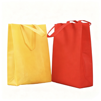 Sacs de courses industriels non tissés recyclables imprimés sur mesure avec logo et poignée sérigraphiés