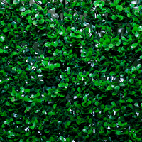 Panneau vertical de haie artificielle en buis vert pour aménagement paysager, mur végétal pour jardin, cour, décoration intérieure