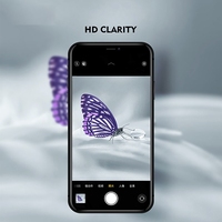 Film de protection d'écran 3D Mietubl pour IP 16 / 16 Plus / 16 Pro / 16 Pro Max, verre HD transparent avec cadre d'installation